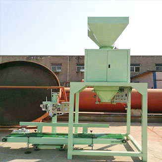 江苏盐城电子定量包装秤安装调试完成！