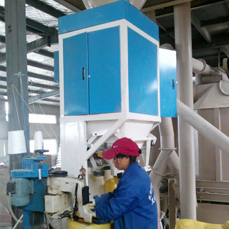 天津蓟州区自动定量包装秤安装调试完成！