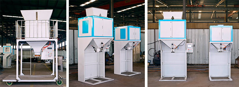 天津蓟州区自动定量包装秤安装调试完成！鲁南衡器自动定量包装秤生产厂家技术服务自动定量包装秤应用行业和类型