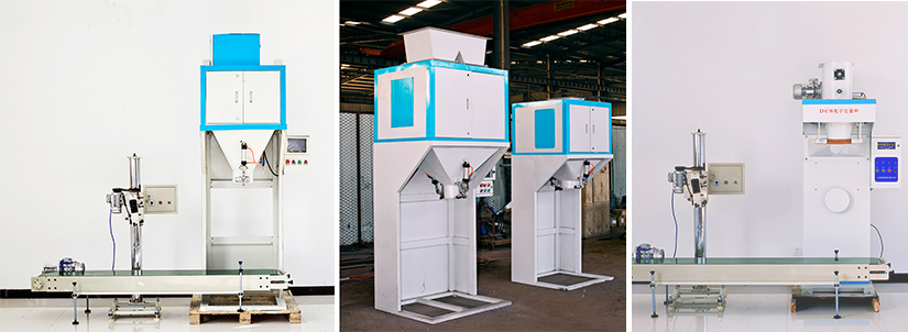 内蒙古锡林郭勒盟电子定量包装秤安装调试完成！鲁南衡器电子定量包装秤生产厂家助力脱贫攻坚，助力偏远地区产业发展