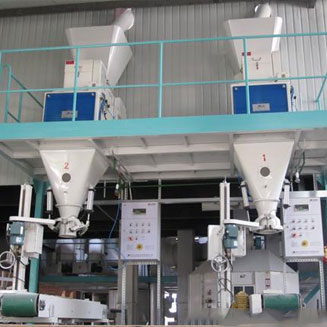 辽宁大连两台定量包装秤安装调试完成！