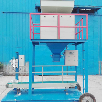 山东德州自动定量包装秤即将进行安装调试！