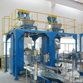 陕西汉中吨袋自动定量包装秤安装调试完成！